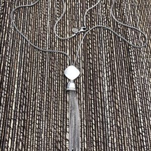 Silpada sterling silver tassel necklace